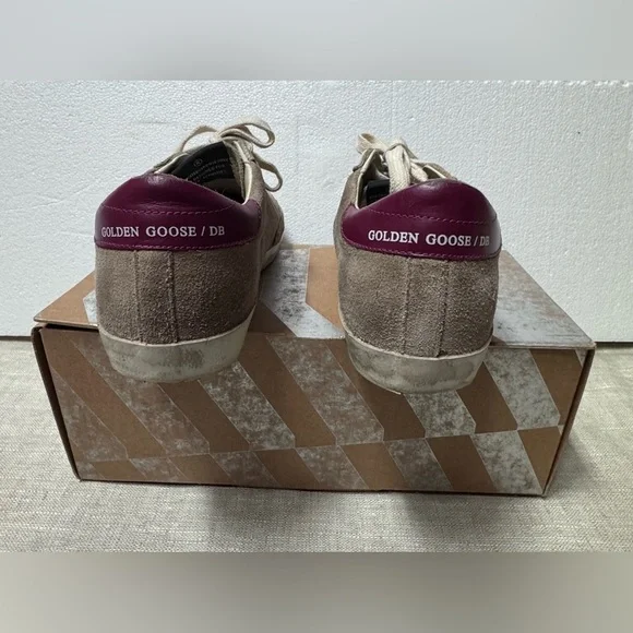 Golden Goose Beige and Blue Suede
Superstar Sneakers Size 6” - Picture 3 of 12